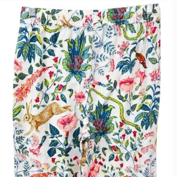 Anthropologie Kelly Louise Judd forest fable flannel pajama pants size XS - Picture 9 of 11